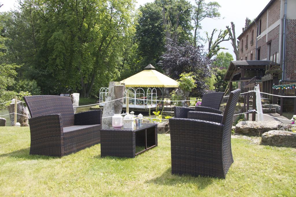 Logis - Hotel & Restaurant Moulin Des Forges Saint-Omer-en-Chaussée 외부 사진
