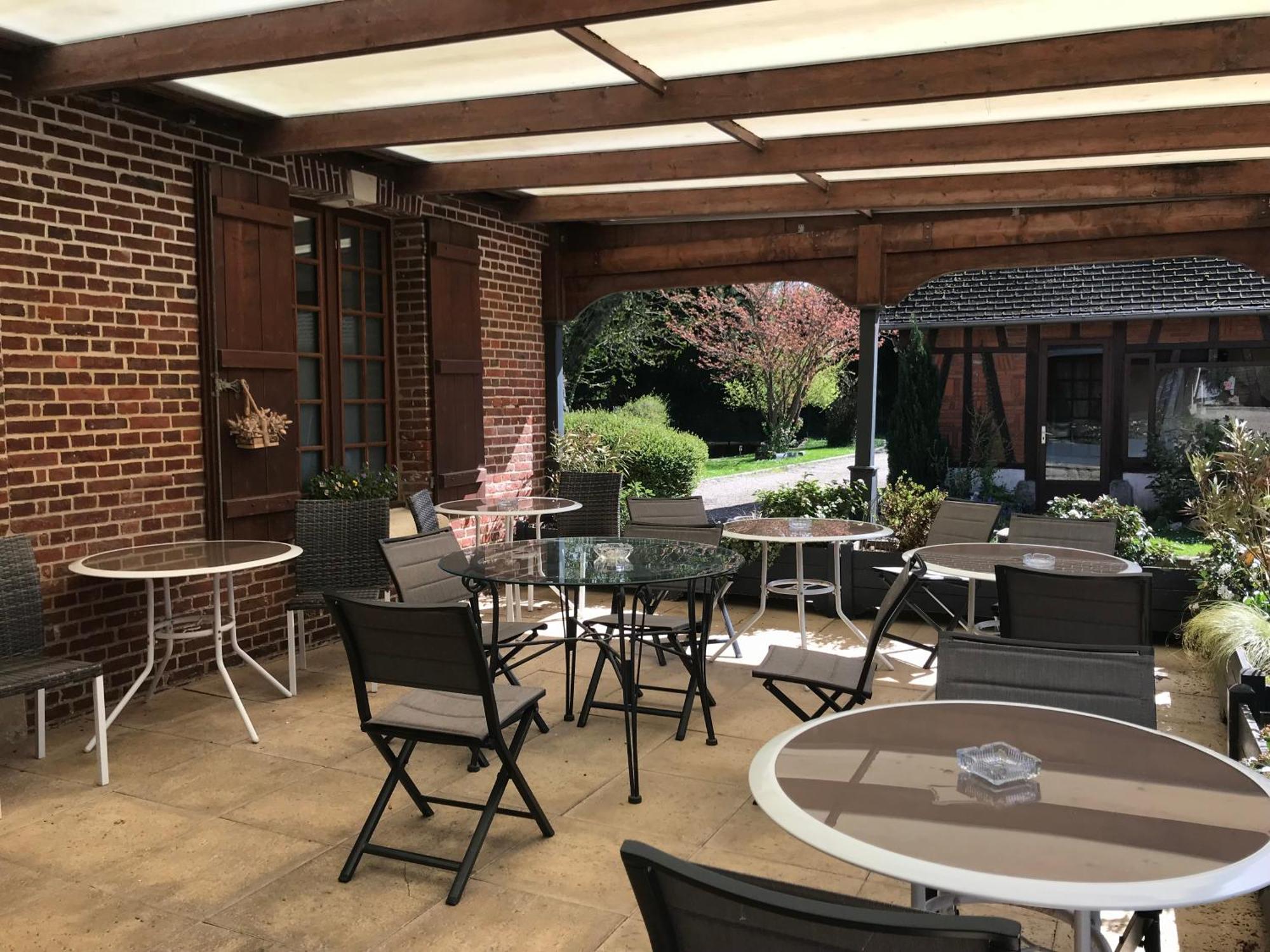 Logis - Hotel & Restaurant Moulin Des Forges Saint-Omer-en-Chaussée 외부 사진